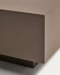 Tavolino Rustella in cemento marrone 80 x 60 cm