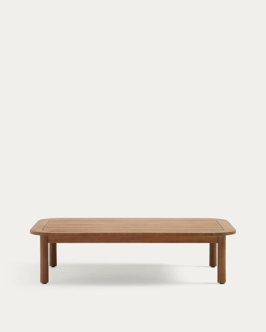Tavolino da esterno Sacova in legno massello di eucalipto 140 x 89 cm