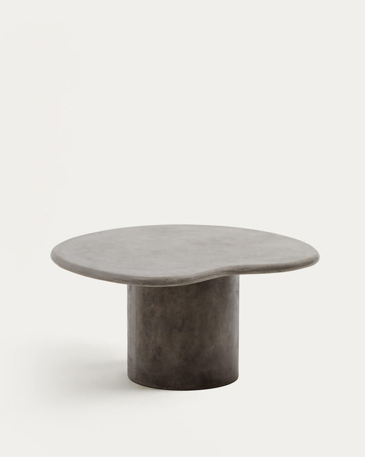 Tavolino da appoggio Macarella in cemento 83 x 77 cm