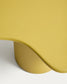 Tavolino Macarella in cemento senape 83 x 77 cm