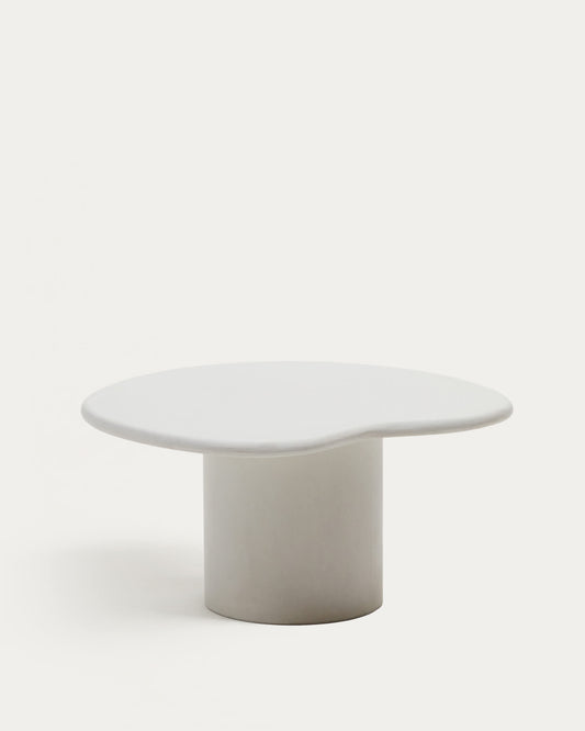 Tavolino da appoggio Macarella in cemento 83 x 77 cm