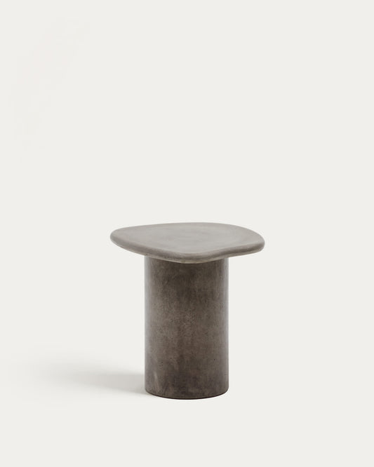 Tavolino da appoggio Macarella in cemento 48 x 47 cm