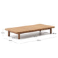 Tavolino da salotto Turqueta in legno massiccio di teak 140 x 70 cm