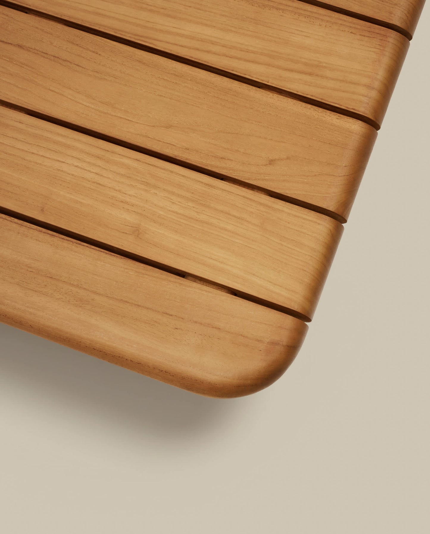 Tavolino da salotto Turqueta in legno massiccio di teak 140 x 70 cm