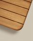 Tavolino da salotto Turqueta in legno massiccio di teak 140 x 70 cm