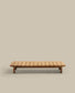 Tavolino da salotto Turqueta in legno massiccio di teak 140 x 70 cm