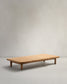 Tavolino da salotto Turqueta in legno massiccio di teak 140 x 70 cm