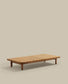 Tavolino da salotto Turqueta in legno massiccio di teak 140 x 70 cm