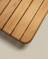 Tavolino da salotto Turqueta in legno massiccio di teak 70 x 70 cm