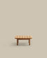 Tavolino da salotto Turqueta in legno massiccio di teak 70 x 70 cm
