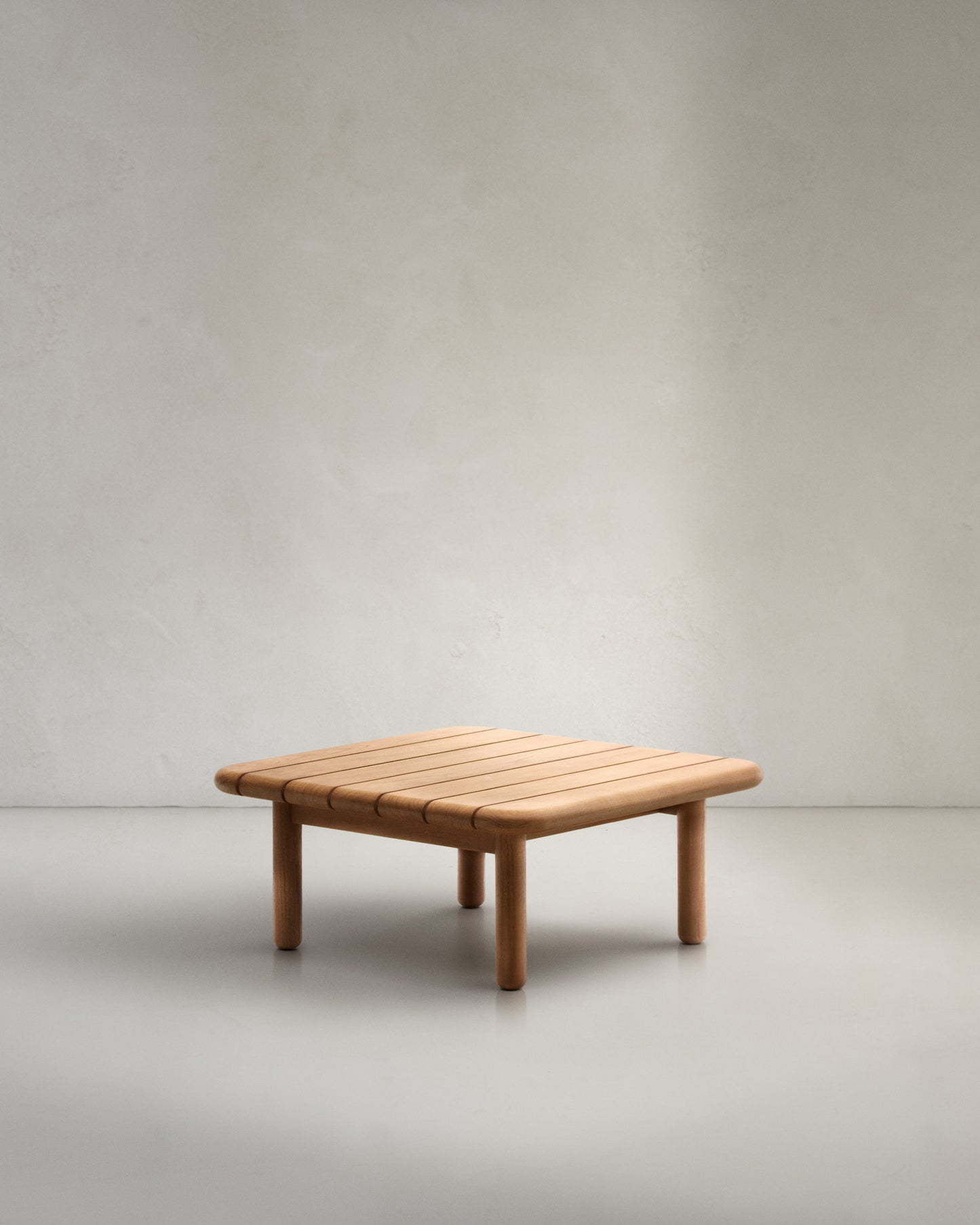 Tavolino da salotto Turqueta in legno massiccio di teak 70 x 70 cm