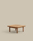 Tavolino da salotto Turqueta in legno massiccio di teak 70 x 70 cm