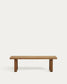 Panca Canadell outdoor in legno massiccio di teak riciclato 170 cm