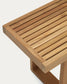 Panca Canadell outdoor in legno massiccio di teak riciclato 210 cm
