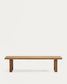 Panca Canadell outdoor in legno massiccio di teak riciclato 210 cm