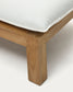 Sdraio Forcanera in teak massiccio