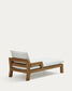 Sdraio Forcanera in teak massiccio