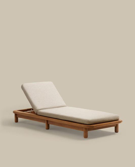Sdraio Turqueta in legno massiccio di teak