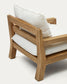 Poltrona Forcanera in legno massiccio di teak