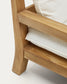 Poltrona Forcanera in legno massiccio di teak