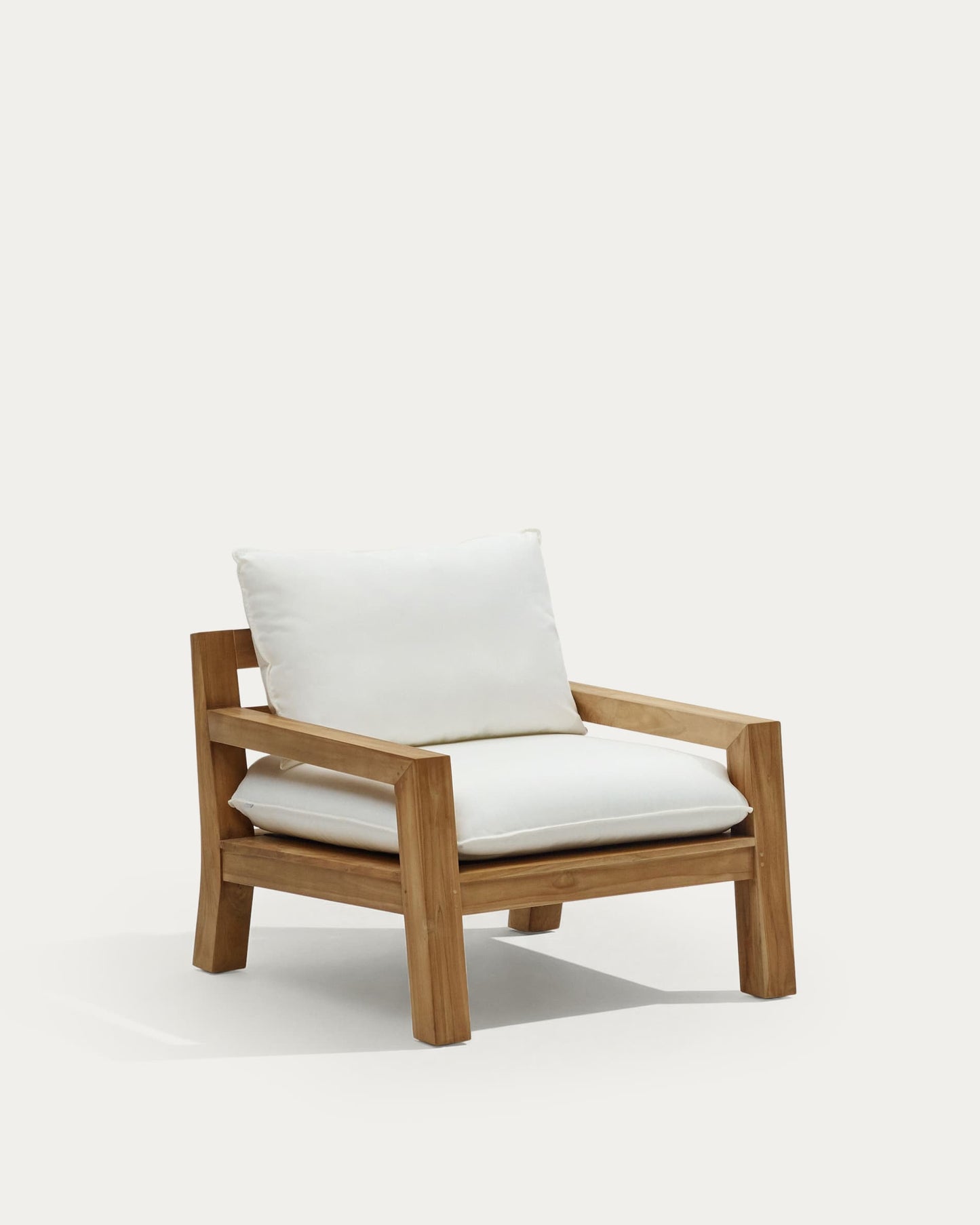 Poltrona Forcanera in legno massiccio di teak