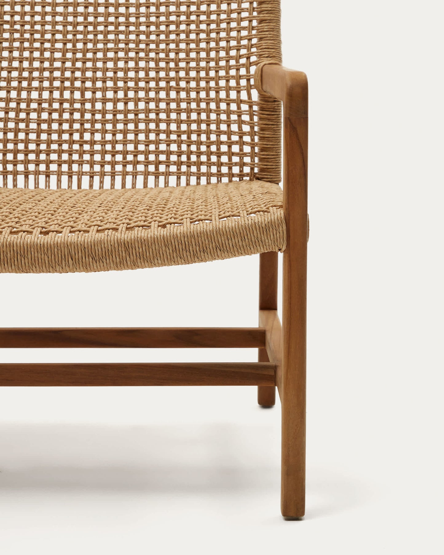 Poltrona Sabolla in legno massiccio di teak
