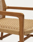 Poltrona Sabolla in legno massiccio di teak