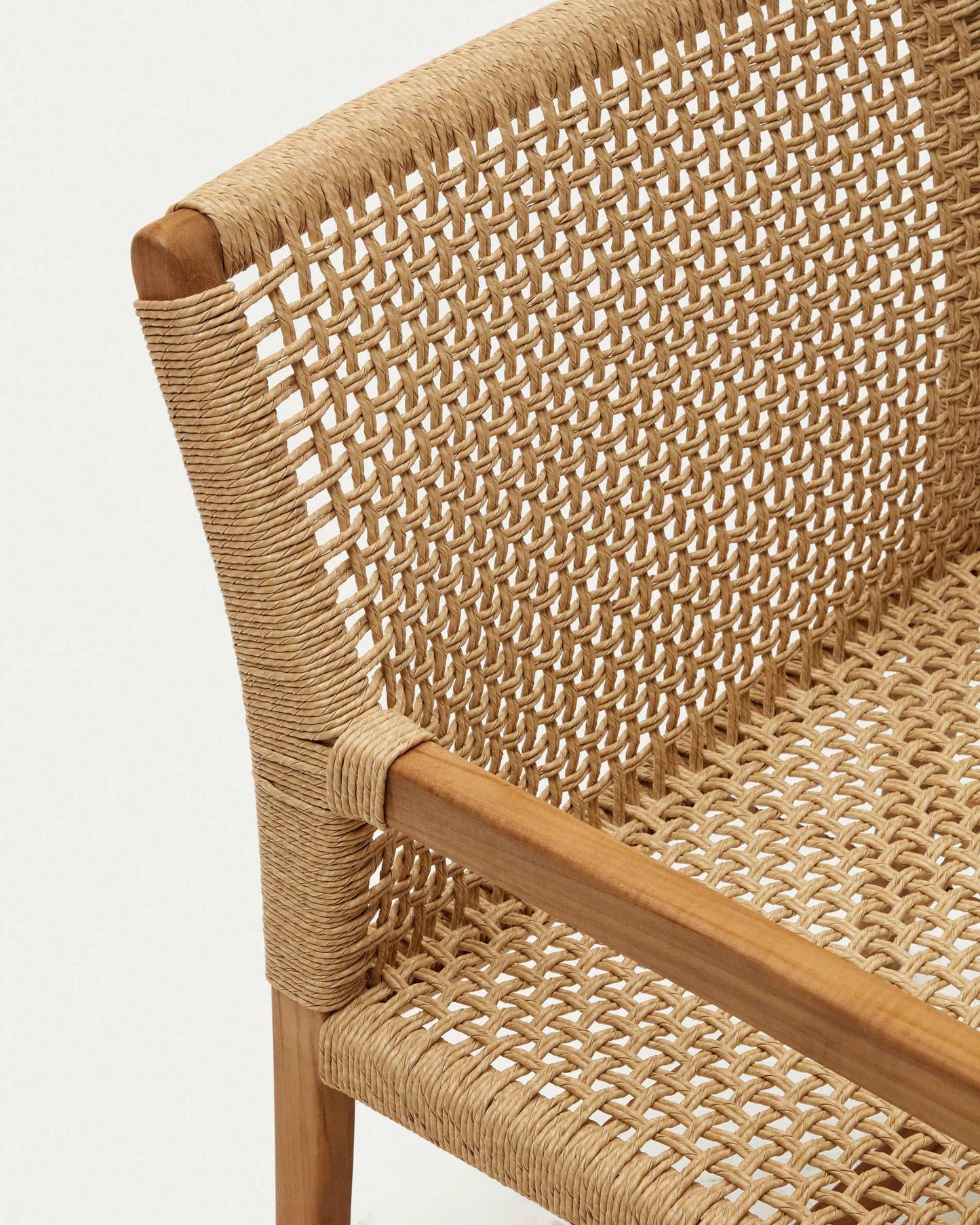 Poltrona Sabolla in legno massiccio di teak