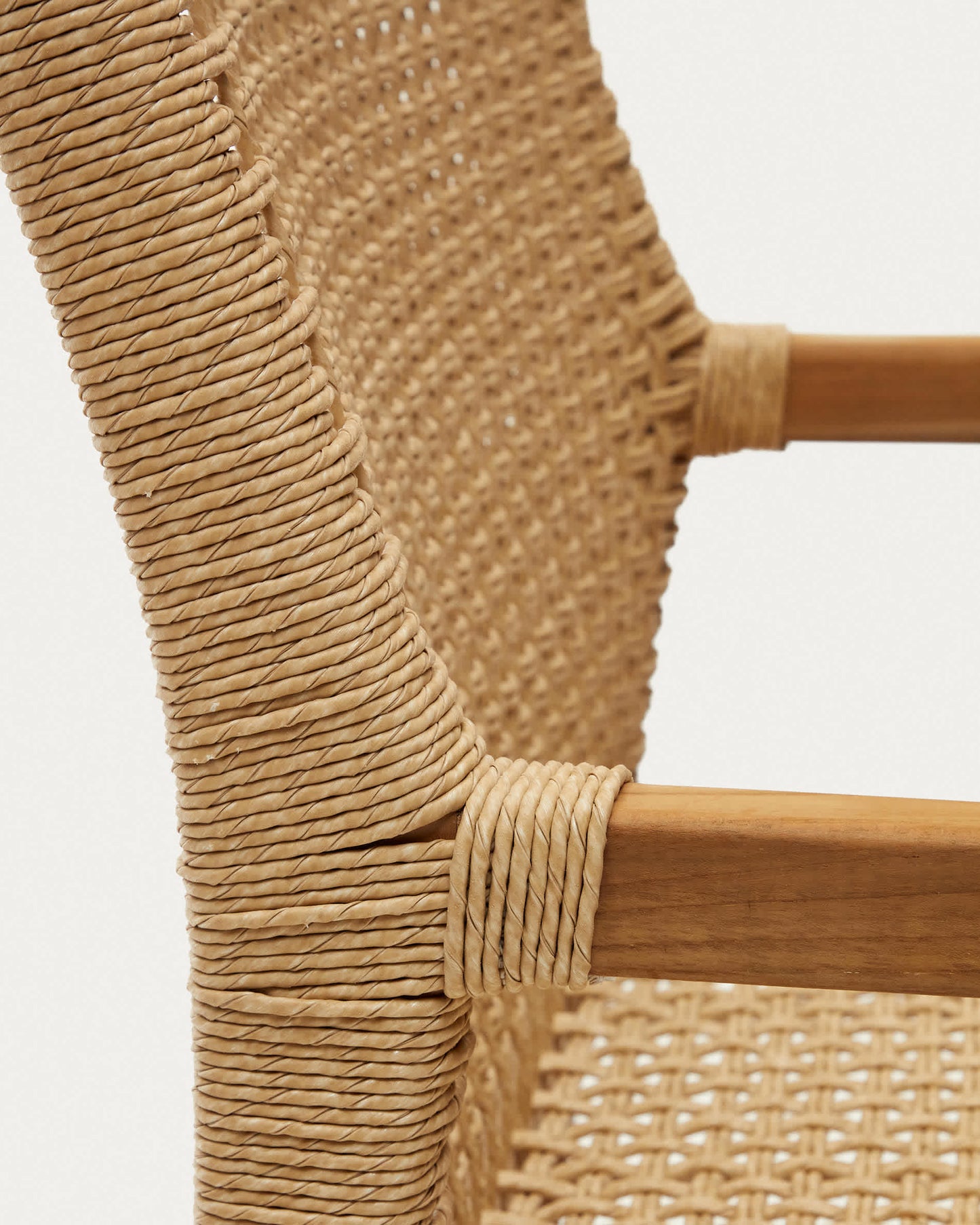 Poltrona Sabolla in legno massiccio di teak