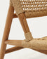 Poltrona Codolar in legno massiccio di teak