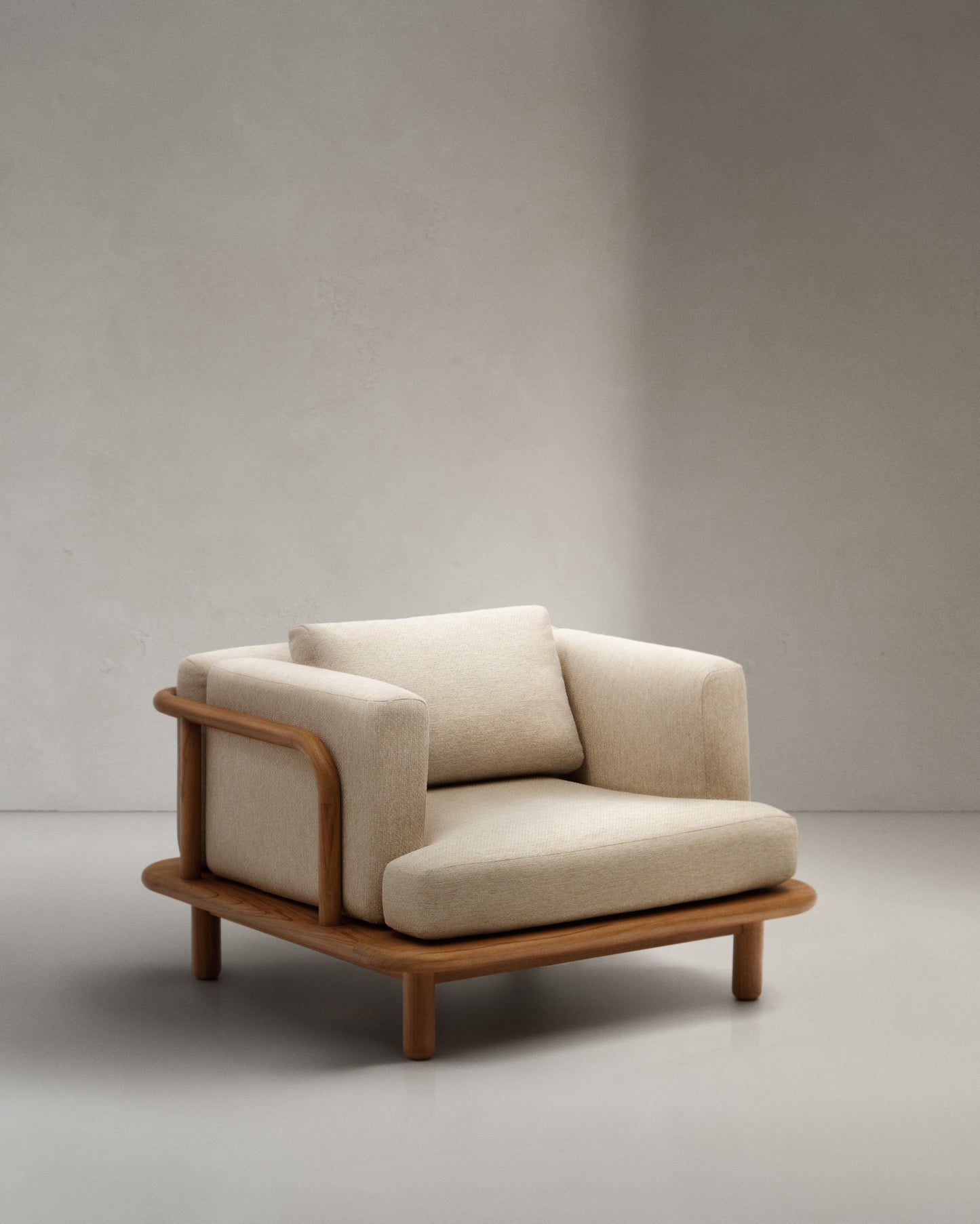 Poltrona Turqueta in legno massiccio di teak