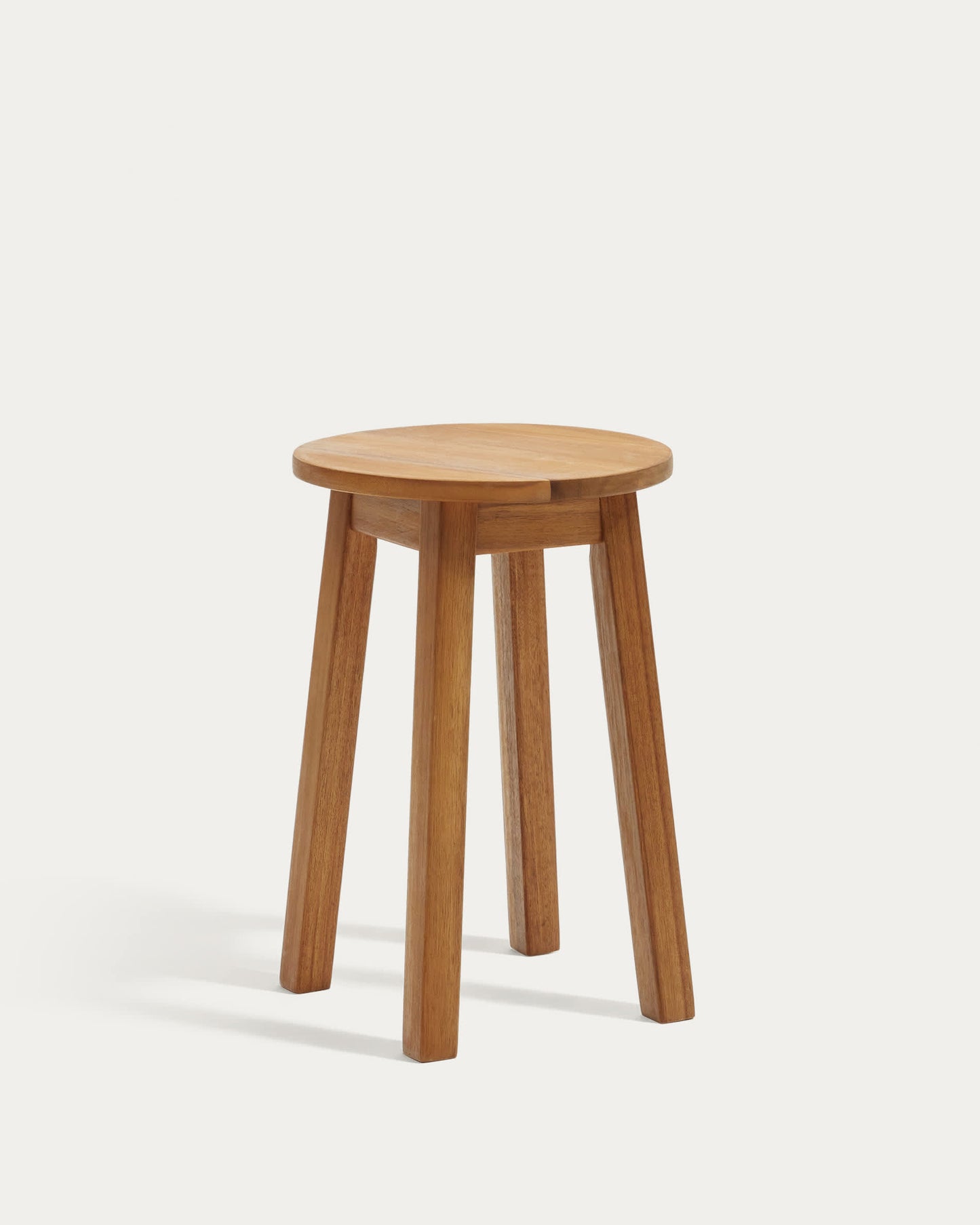 Tavolino da esterno Amel in legno massello di acacia