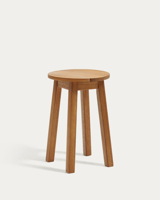 Tavolino da esterno Amel in legno massello di acacia