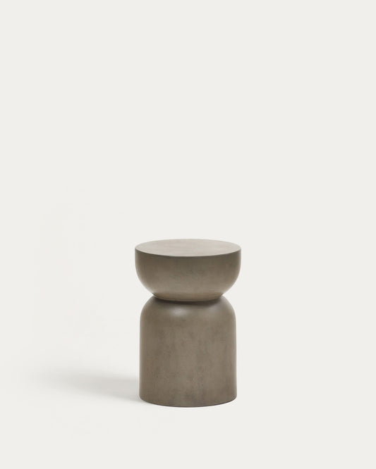 Tavolino rotondo Garbet in cemento Ø 32 cm