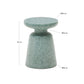 Tavolino da appoggio per esterni Mesquida in granito verde Ø 39 cm