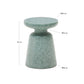 Tavolino da appoggio per esterni Mesquida in granito verde Ø 39 cm