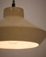 Lampada da soffitto Portol in ceramica beige