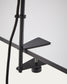 Lampada da tavolo Jula con morsetto in metallo nero