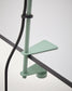 Lampada da tavolo con morsetto Jula in metallo verde