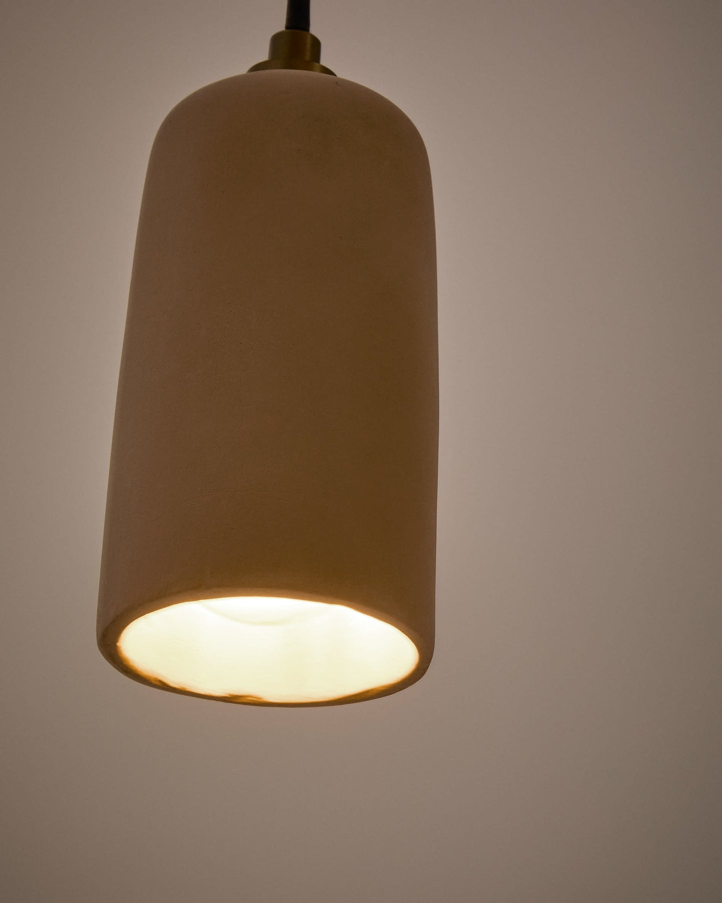 Lampada da soffitto Madsen in terracotta Ø8 cm