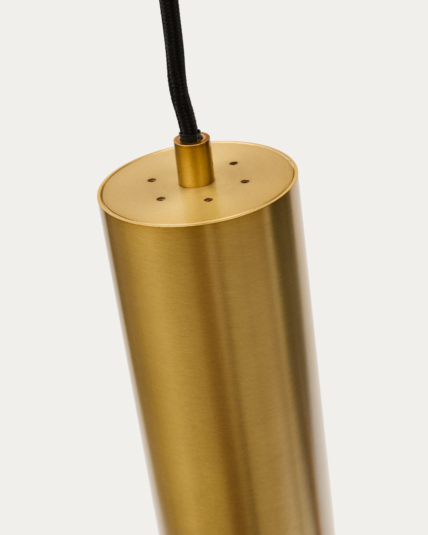 Lampada da soffitto Andia in alluminio con finitura verniciata oro