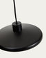 Lampada da soffitto Nuvira in metallo satinato nero