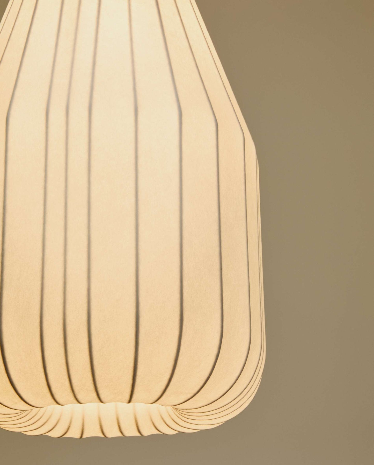 Lampada da soffitto Somar in fibre sintetiche e aste d'acciaio Ø 30 cm