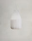 Lampada da soffitto Somar in fibre sintetiche e aste d'acciaio Ø 30 cm