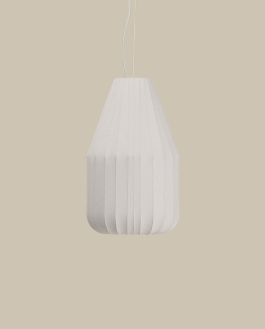Lampada da soffitto Somar in fibre sintetiche e aste d'acciaio Ø 30 cm