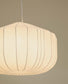 Lampada da soffitto Somar in fibre sintetiche e aste d'acciaio Ø 51 cm