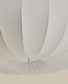 Lampada da soffitto Somar in fibre sintetiche e aste d'acciaio Ø 51 cm