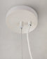 Lampada da soffitto Somar in fibre sintetiche e aste d'acciaio Ø 51 cm