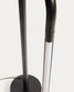 Lampada da tavolo Bow in alluminio nero