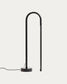 Lampada da tavolo Bow in alluminio nero